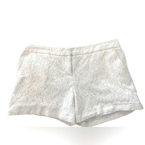 Cynthia Rowley Pants - Cynthia Rowley White Lace Shorts